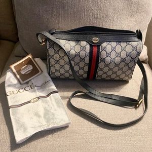 COPY - Vintage Gucci Zip-Top Bag, 12x7x4